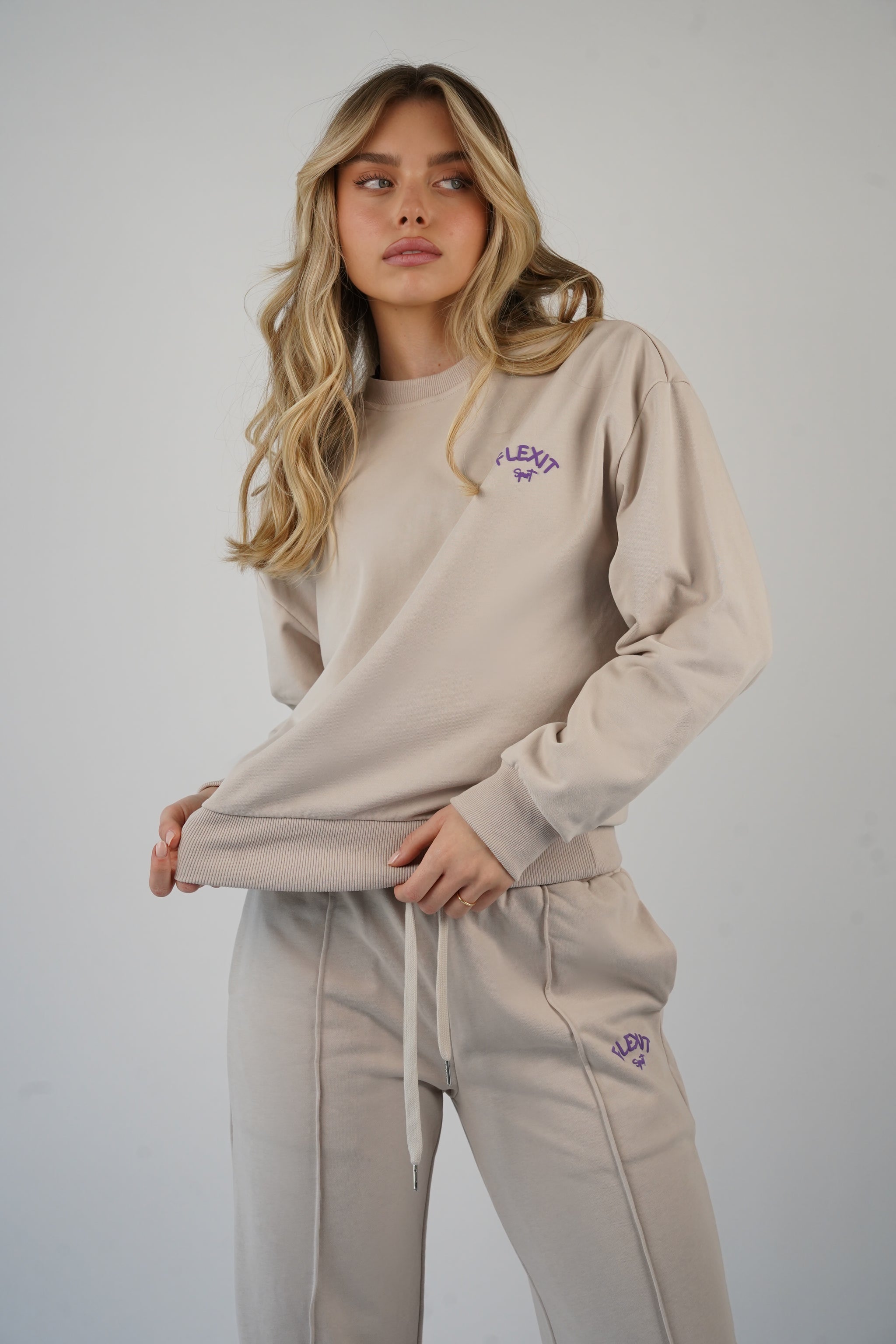 Cozy סווטשירט קרם