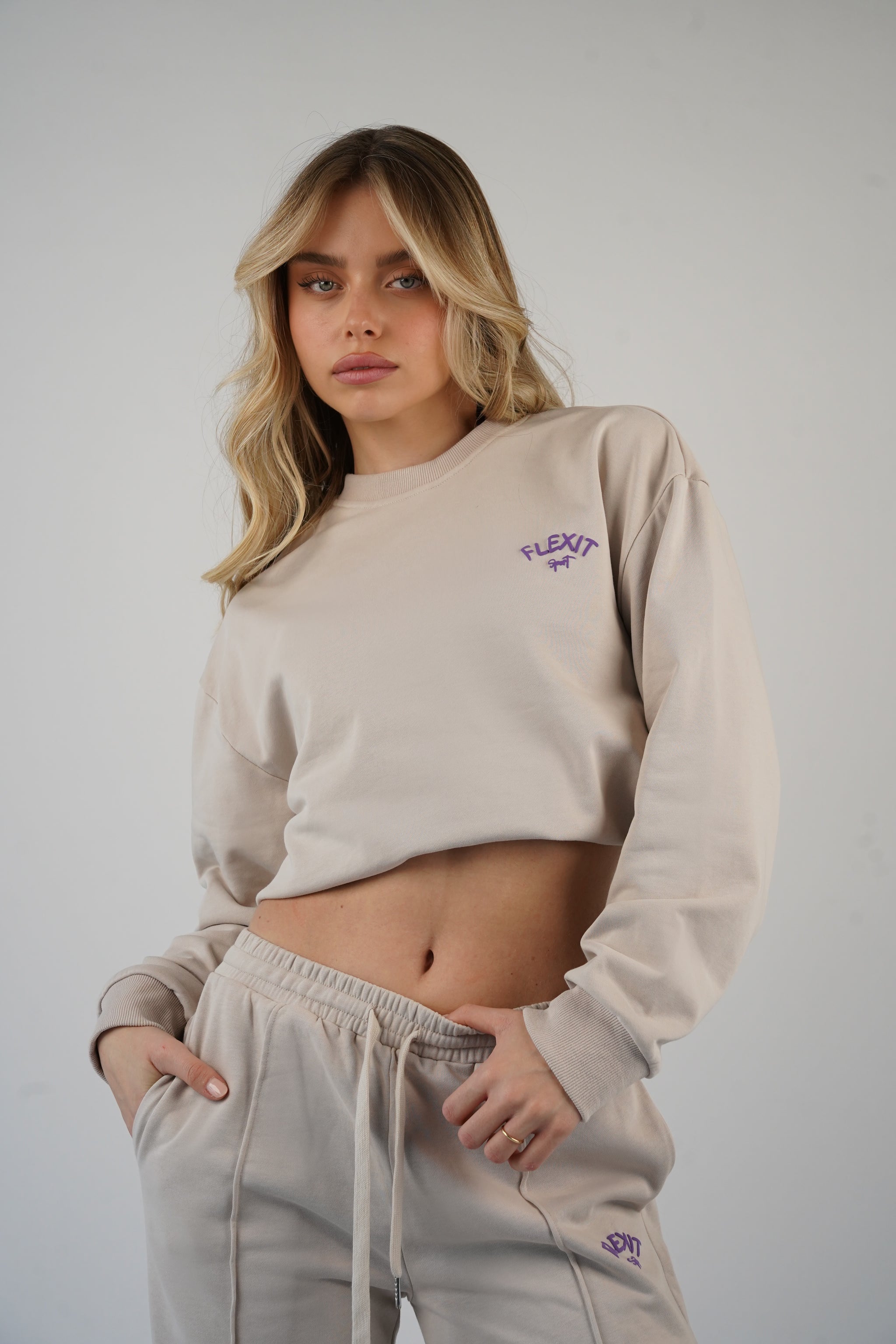 Cozy סווטשירט קרם