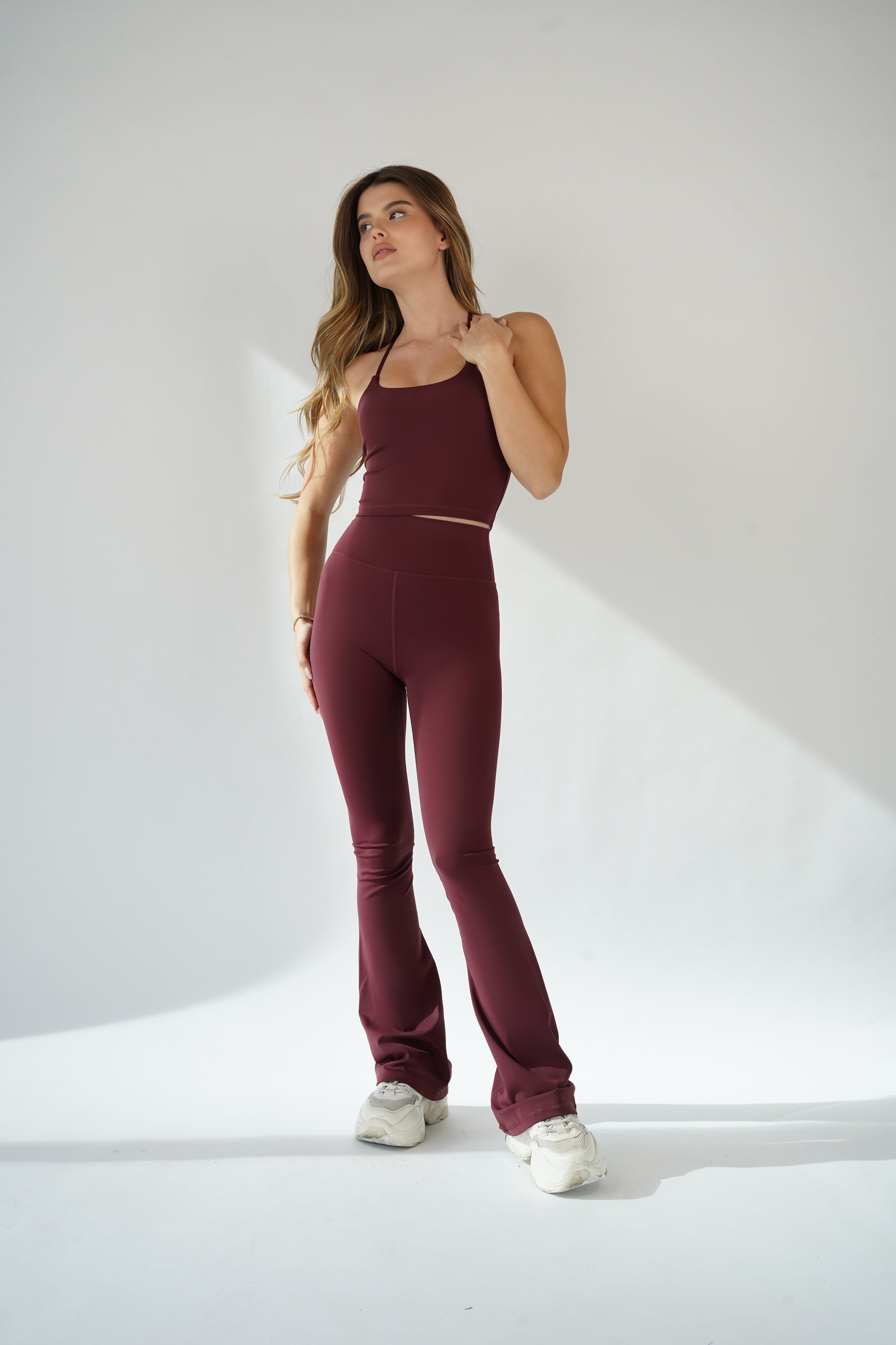 Tank top גופיה בורדו