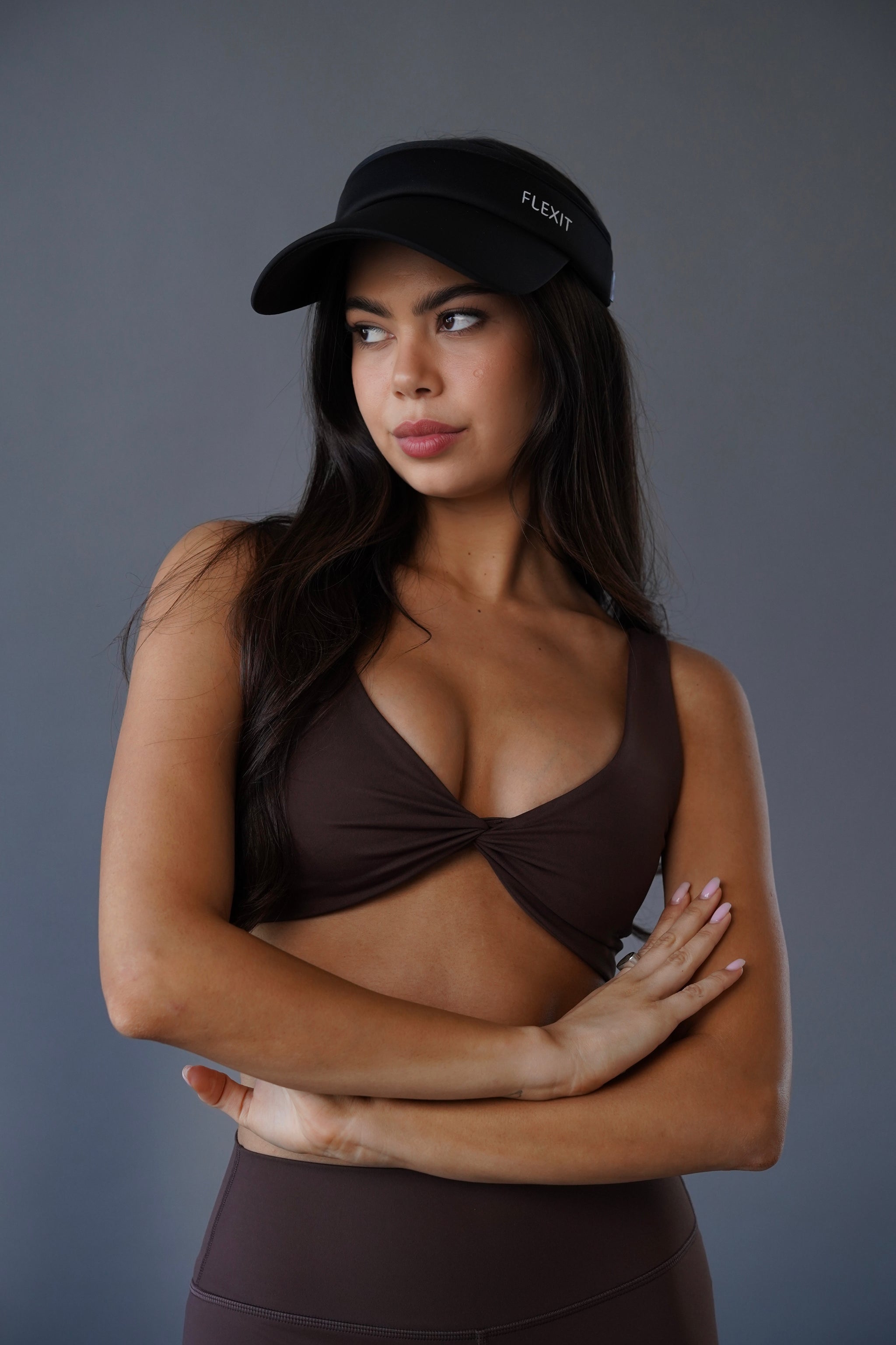 Visor כובע שחור