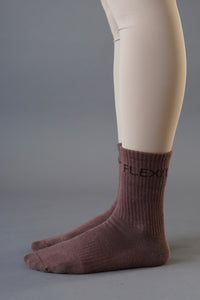 Chocolate Pilates socks