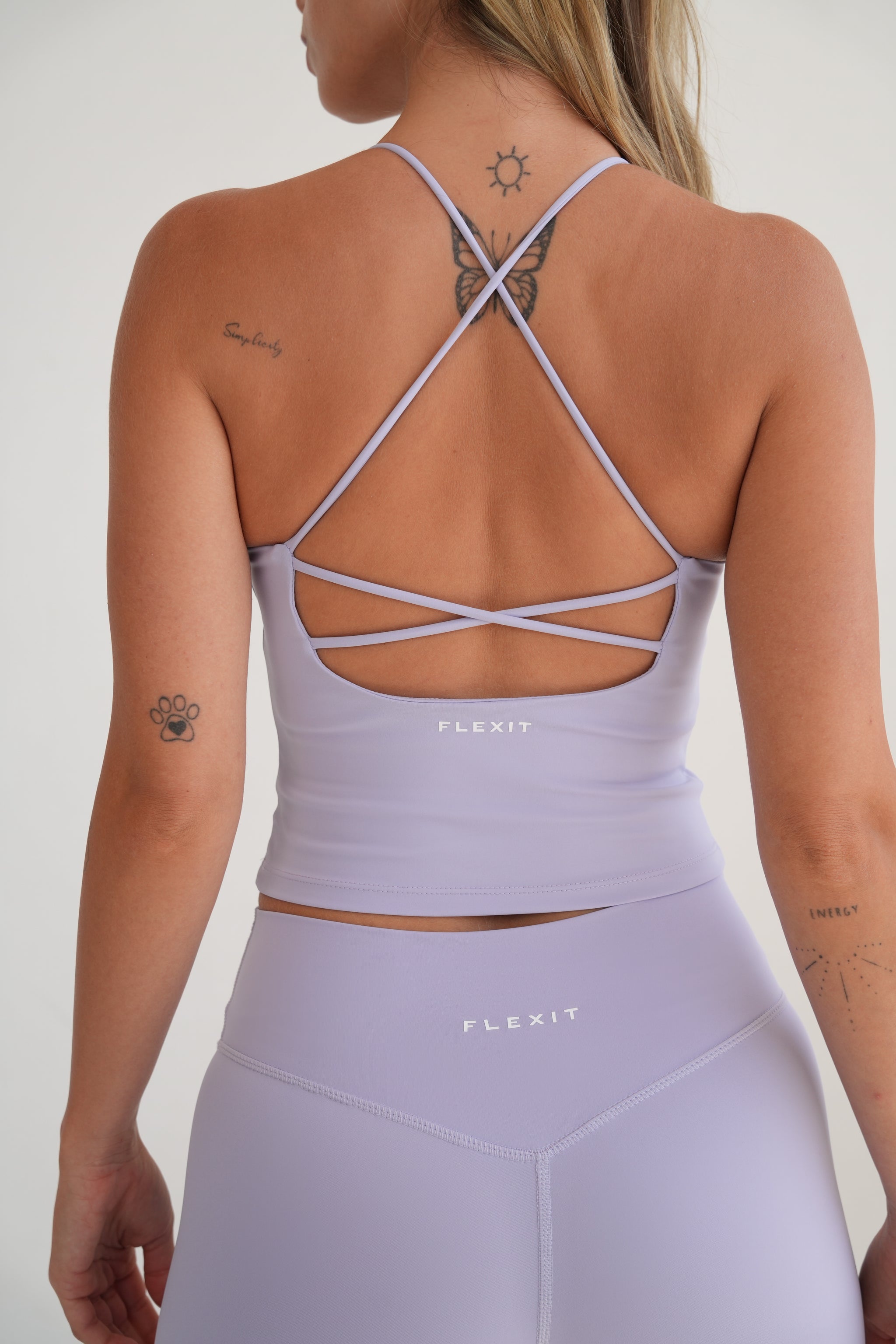 Tank top גופיה סגול לילך