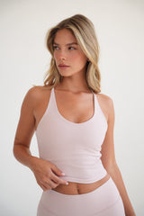 Tank top גופיה ורוד פודרה