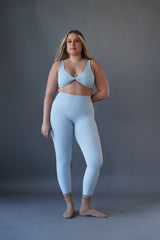 Light blue classic leggings